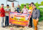 सेवा सप्ताह में विश्व हिंदू परिषद की हरित पहल, सोजत में 52 पौधे लगाए