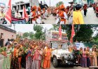 सोजत में लिखमीदास जी महाराज जयंती पर निकली भव्य शोभायात्रा, श्रद्धालुओं का उमड़ा जनसैलाब