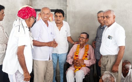 हरियाली अमावस्या पर विश्वकर्मा जांगिड समाज की वार्षिक बैठक आयोजित