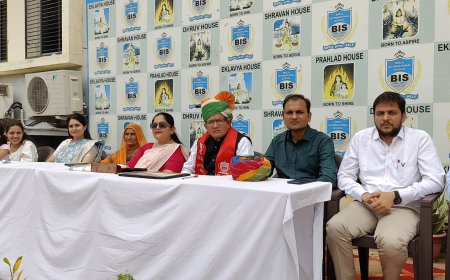 बिड़ला इंटरनेशनल स्कूल में देशभक्ति के रंग, हर्षोल्लास से मनाया गया 80वाँ स्वतंत्रता दिवस