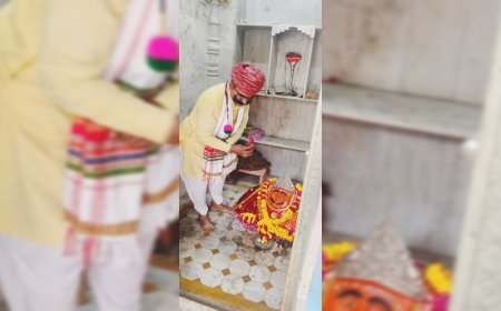 अच्छी बारिश की कामना को लेकर सोजत में हुआ पारंपरिक मायाजाल आयोजन