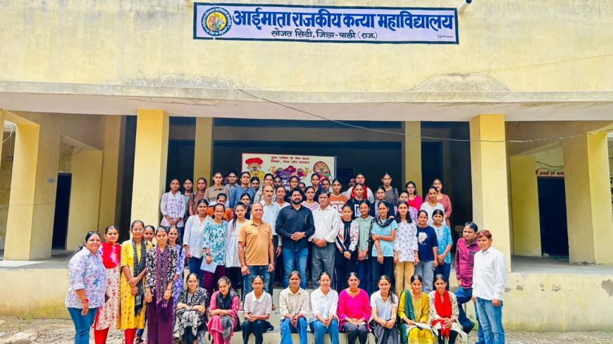 पंचायती राज व निकाय चुनाव-2026 को लेकर सोजत में चला मतदाता जागरूकता अभियान