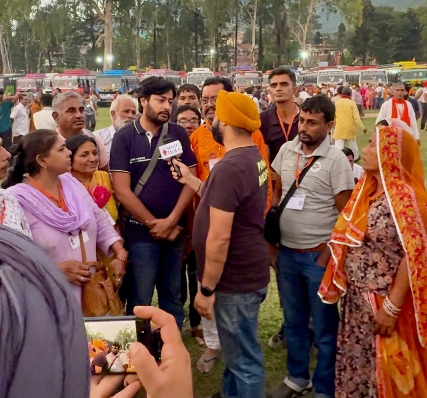 सोजत के नाम दर्ज हुआ नया इतिहास, बाबा बूढ़ा अमरनाथ यात्रा की पहली बस और पहला वाहन बना गौरव का प्रतीक