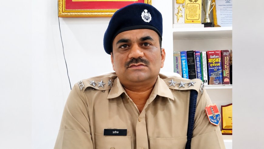 नव नियुक्त पुलिस उप अधीक्षक प्रतीक मील ने संभाला सोजत का कार्यभार