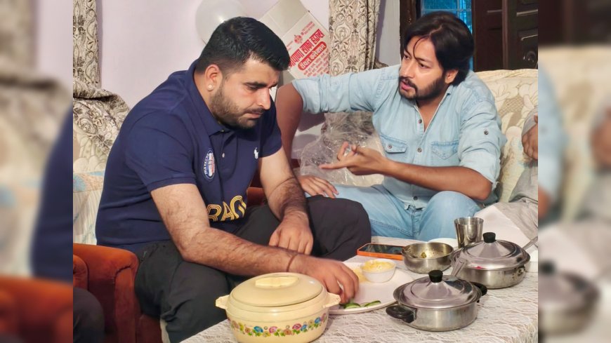 राजनीति से परे दोस्ती का रंग: शिव विधायक रविन्द्र सिंह भाटी ने सोजत में मित्र मानवेन्द्र भाटी संग किया भोजन