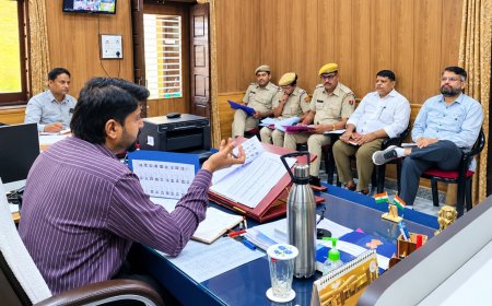 पंचायत चुनाव 2026: सोजत में कानून व्यवस्था व आचार संहिता की पालना को लेकर समीक्षा बैठक आयोजित